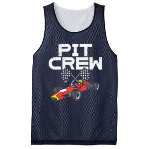 Pit Crew Checkered Flag Race Car Driver Racing Racer Gift Mesh Reversible Basketball Jersey Tank