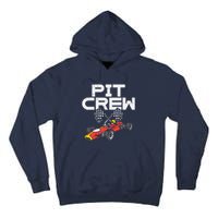 Pit Crew Checkered Flag Race Car Driver Racing Racer Gift Tall Hoodie