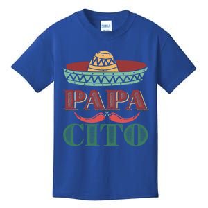 Papa Cito Cinco De Mayo Sombrero Hat Mexican Father Fiesta Gift Kids T-Shirt