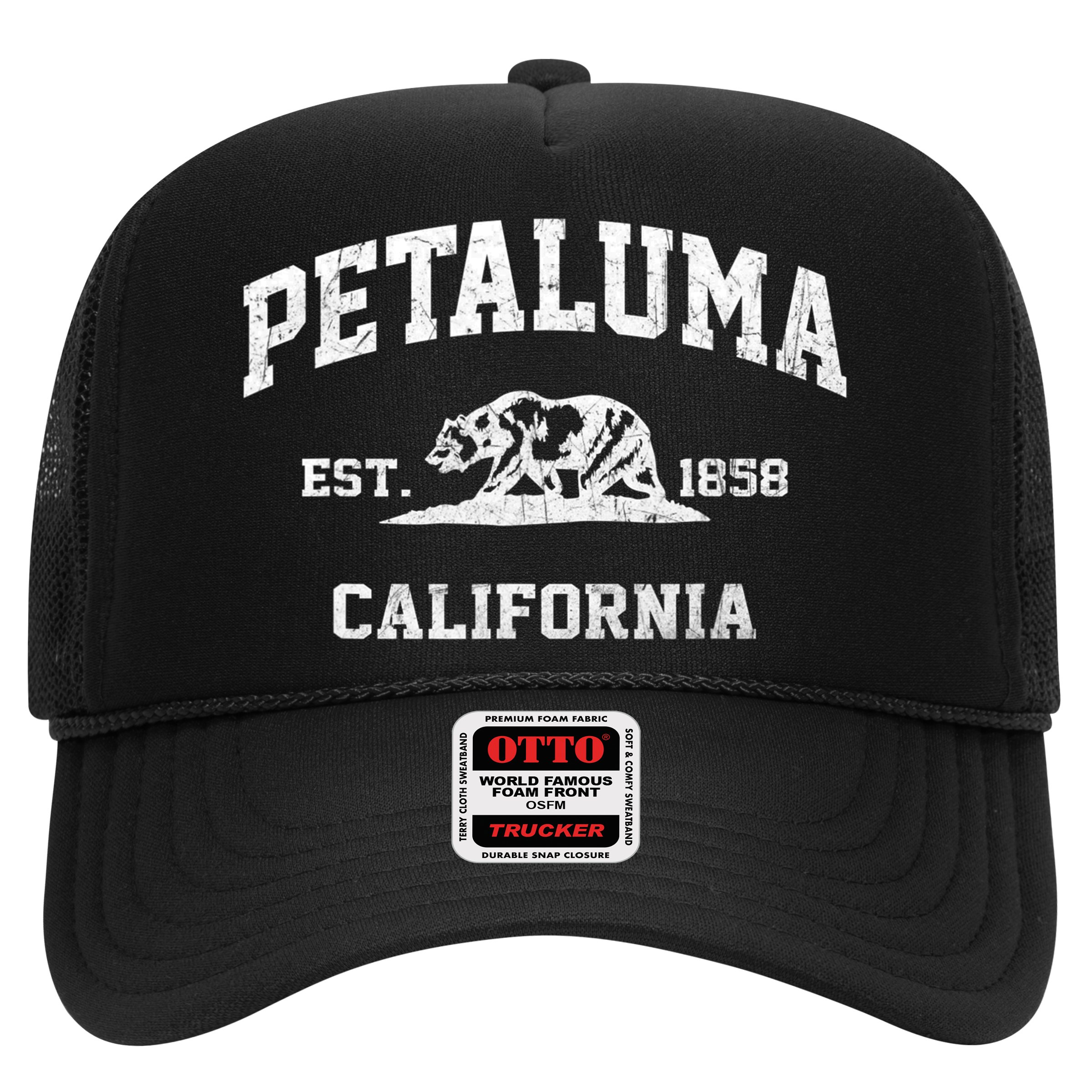Petaluma California CA vintage state Athletic style Hat