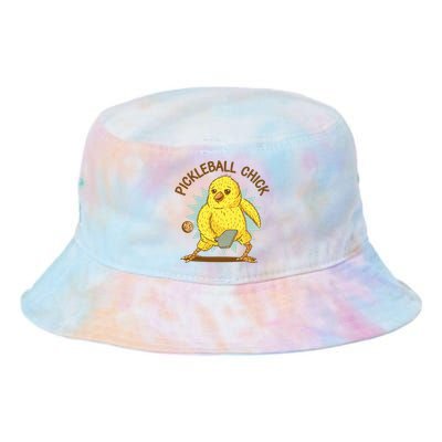 Pickleball Chick Cute Sport Tie Dye Newport Bucket Hat