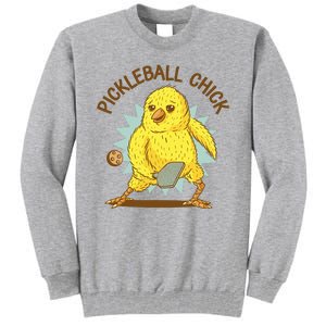 Pickleball Chick Cute Sport Tall Sweatshirt