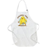 Pickleball Chick Cute Sport Full-Length Apron With Pockets