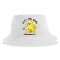 Pickleball Chick Cute Sport Sustainable Bucket Hat