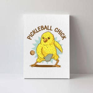 Pickleball Chick Cute Sport Canvas