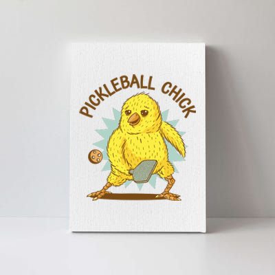 Pickleball Chick Cute Sport Canvas