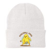 Pickleball Chick Cute Sport Knit Cap Winter Beanie