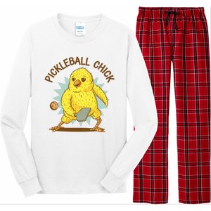 Pickleball Chick Cute Sport Long Sleeve Pajama Set