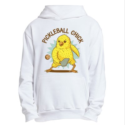 Pickleball Chick Cute Sport Urban Pullover Hoodie