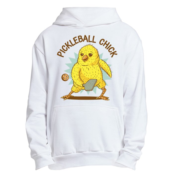 Pickleball Chick Cute Sport Urban Pullover Hoodie