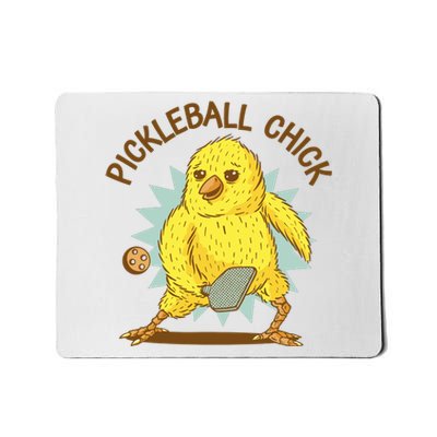 Pickleball Chick Cute Sport Mousepad