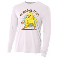 Pickleball Chick Cute Sport Cooling Performance Long Sleeve Crew