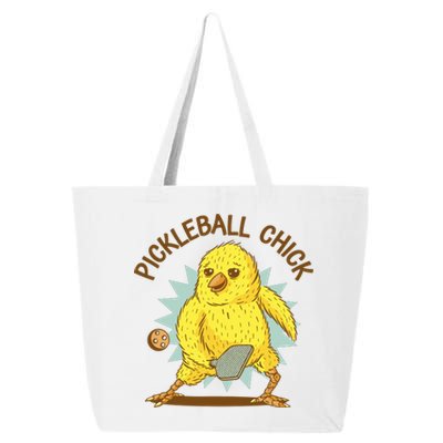 Pickleball Chick Cute Sport 25L Jumbo Tote