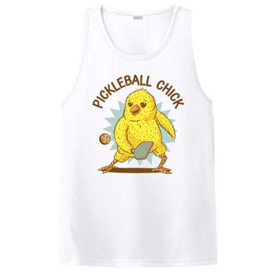 Pickleball Chick Cute Sport PosiCharge Competitor Tank