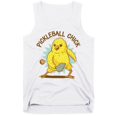 Pickleball Chick Cute Sport Tank Top