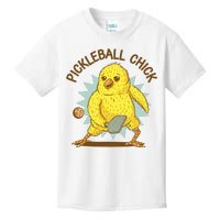 Pickleball Chick Cute Sport Kids T-Shirt