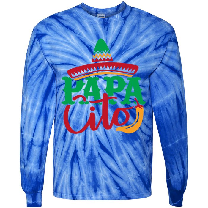 Papa Cito Colorful Mexican Sunhat Gift Tie-Dye Long Sleeve Shirt