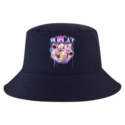 Popcat Cute Cat Popcat Funny Meme Coin For Cat Lover Cool Comfort Performance Bucket Hat