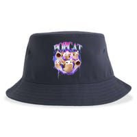 Popcat Cute Cat Popcat Funny Meme Coin For Cat Lover Sustainable Bucket Hat