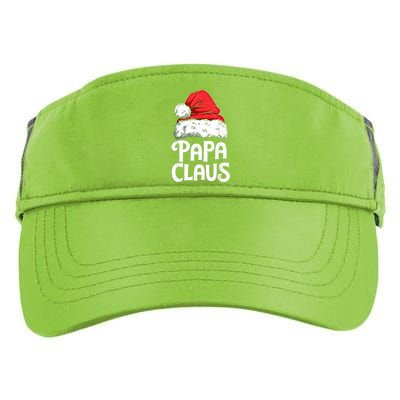 Papa Claus Christmas Dad Santa Family Matching Pajamas Xmas Adult Drive Performance Visor