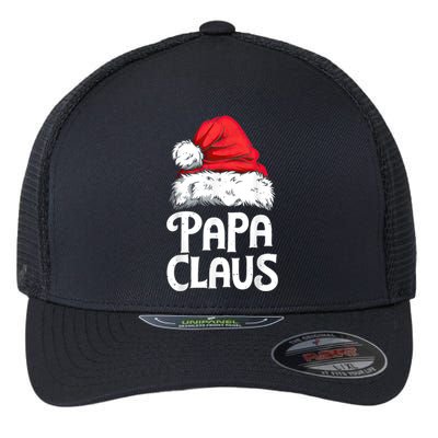 Papa Claus Christmas Dad Santa Family Matching Pajamas Xmas Flexfit Unipanel Trucker Cap