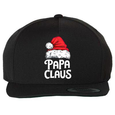 Papa Claus Christmas Dad Santa Family Matching Pajamas Xmas Wool Snapback Cap