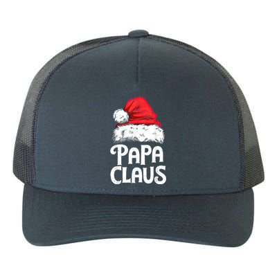 Papa Claus Christmas Dad Santa Family Matching Pajamas Xmas Yupoong Adult 5-Panel Trucker Hat