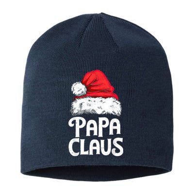 Papa Claus Christmas Dad Santa Family Matching Pajamas Xmas Sustainable Beanie