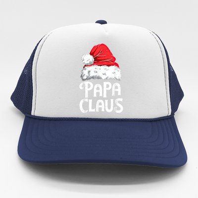 Papa Claus Christmas Dad Santa Family Matching Pajamas Xmas Trucker Hat