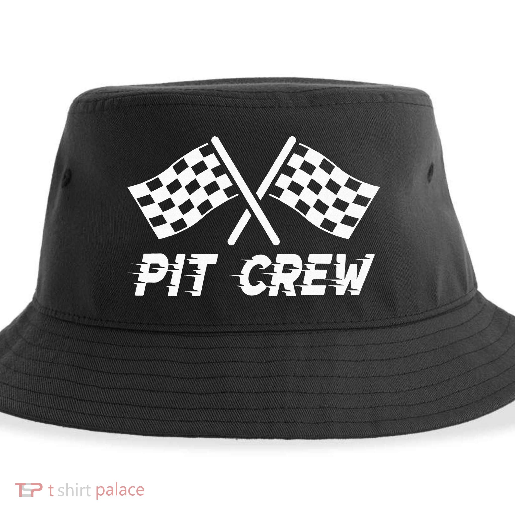 Pit Crew Costume For Race Car Parties Sustainable Bucket Hat