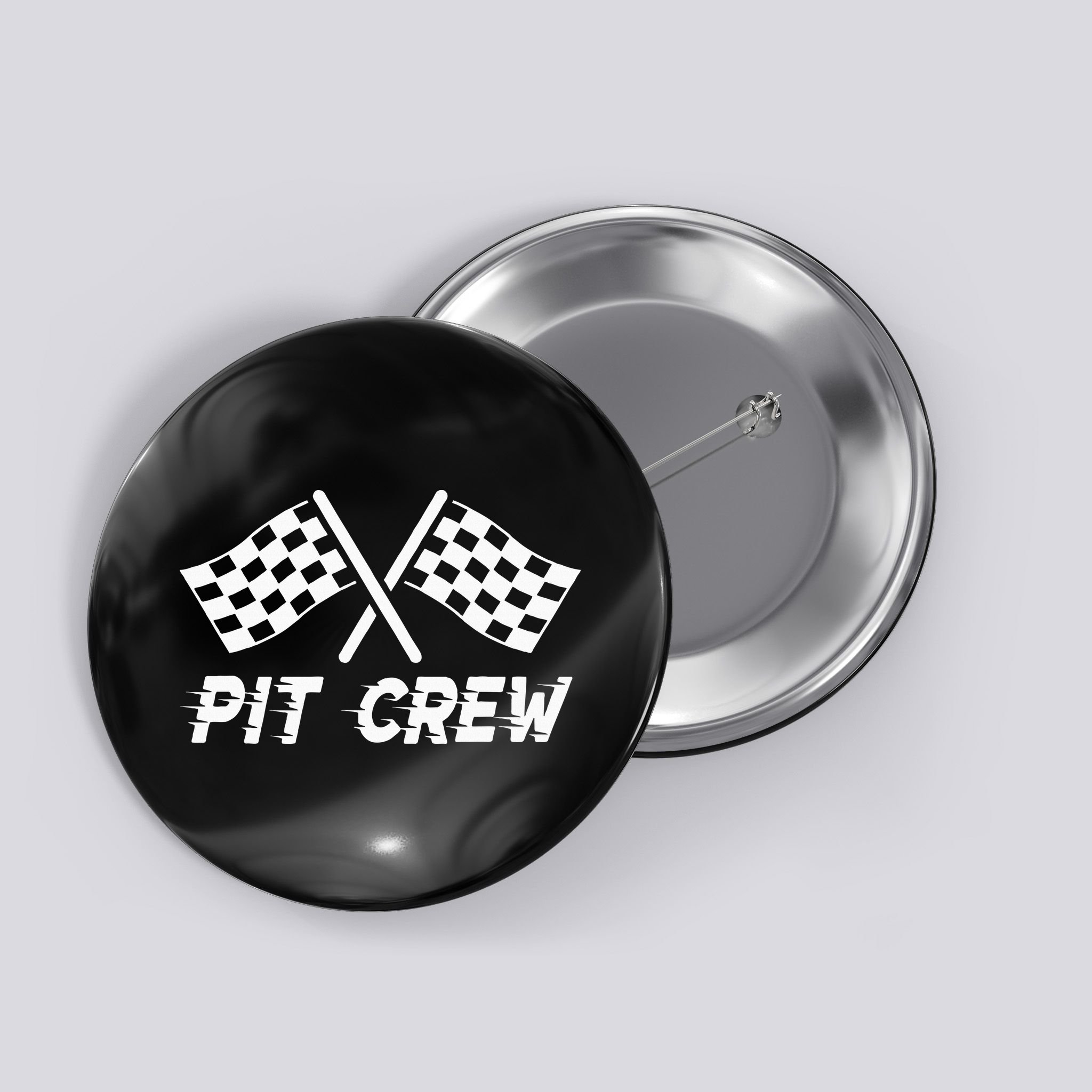 Pit Crew Costume For Race Car Parties Button