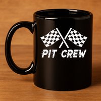 Pit Crew Costume For Race Car Parties 11oz C Handle Ceramic Mug