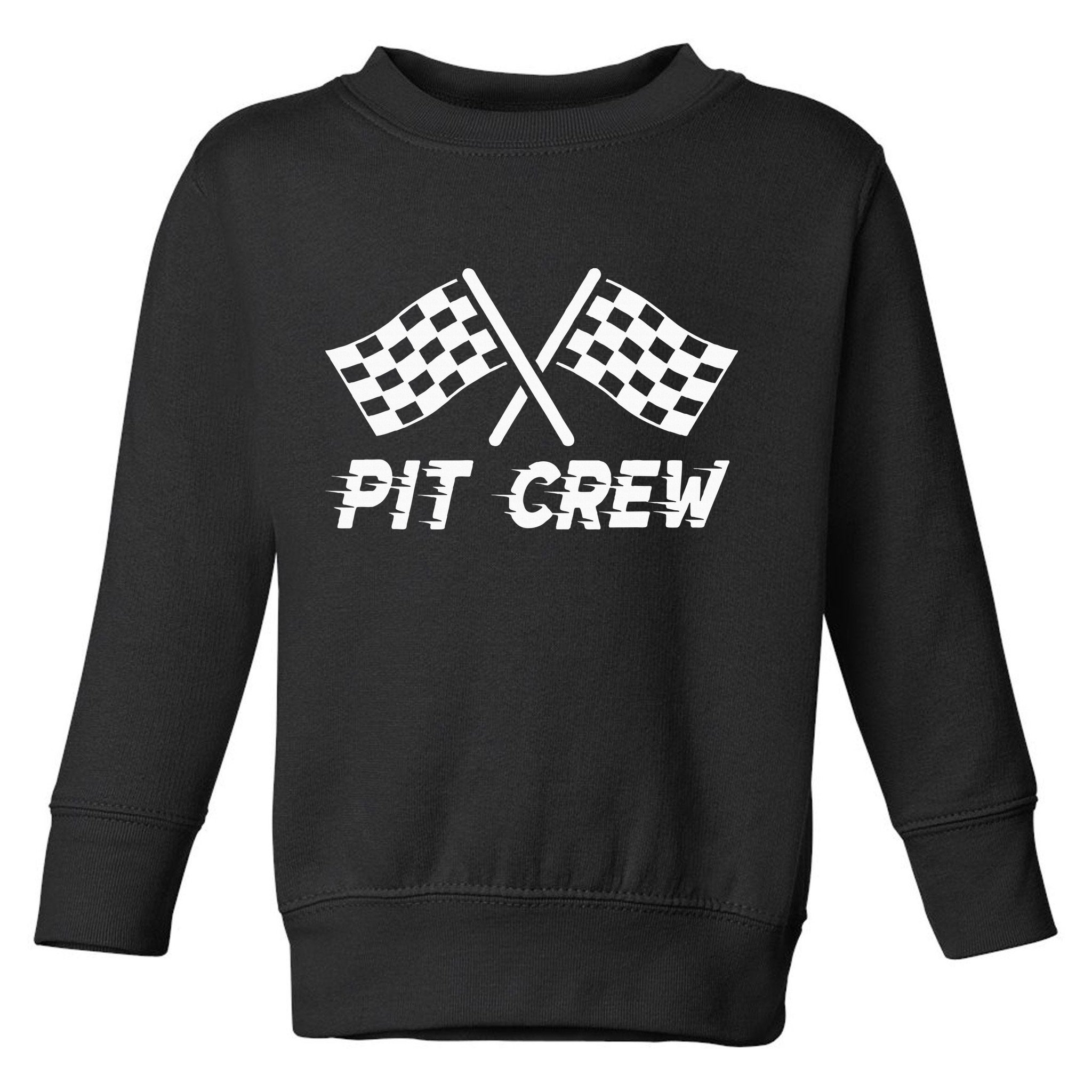 Pit Crew Costume For Race Car Parties Toddler Sweatshirt