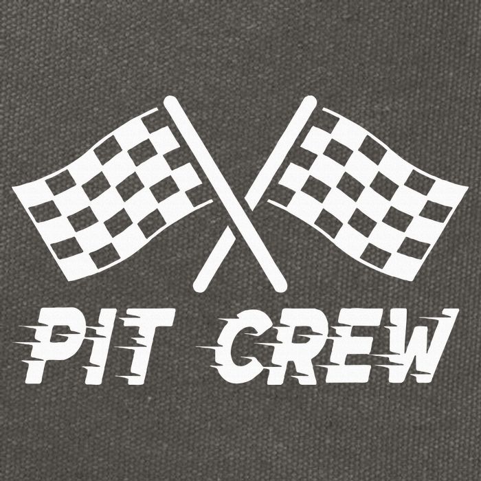 Pit Crew Costume For Race Car Parties Cotton Canvas Backpack