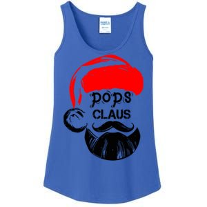 Pops Claus Christmas Grandpa Santa Claus Christmas Cool Gift Ladies Essential Tank