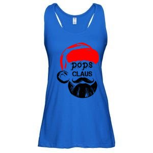 Pops Claus Christmas Grandpa Santa Claus Christmas Cool Gift Ladies Essential Flowy Tank