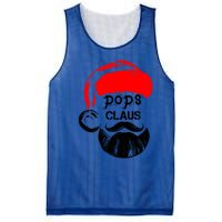 Pops Claus Christmas Grandpa Santa Claus Christmas Cool Gift Mesh Reversible Basketball Jersey Tank