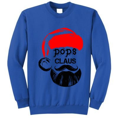 Pops Claus Christmas Grandpa Santa Claus Christmas Cool Gift Tall Sweatshirt