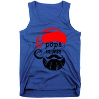 Pops Claus Christmas Grandpa Santa Claus Christmas Cool Gift Tank Top