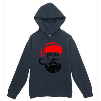 Pops Claus Christmas Grandpa Santa Claus Christmas Cool Gift Urban Pullover Hoodie