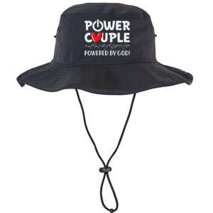 Power Couple Christian Couples Matching Valentines Day Legacy Cool Fit Booney Bucket Hat