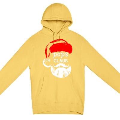 Pops Claus Christmas Pops Santa Claus Christmas Gift Premium Pullover Hoodie