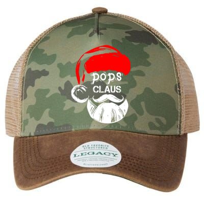 Pops Claus Christmas Pops Santa Claus Christmas Gift Legacy Tie Dye Trucker Hat