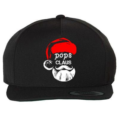 Pops Claus Christmas Pops Santa Claus Christmas Gift Wool Snapback Cap