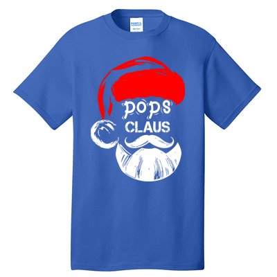 Pops Claus Christmas Pops Santa Claus Christmas Gift Tall T-Shirt