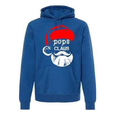 Pops Claus Christmas Pops Santa Claus Christmas Gift Premium Hoodie