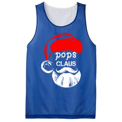 Pops Claus Christmas Pops Santa Claus Christmas Gift Mesh Reversible Basketball Jersey Tank