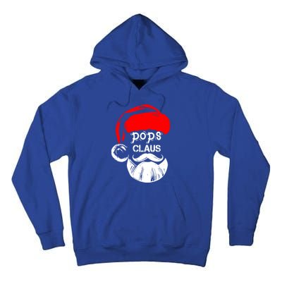 Pops Claus Christmas Pops Santa Claus Christmas Gift Tall Hoodie