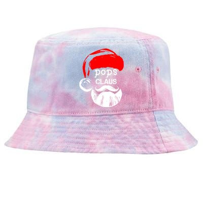 Pops Claus Christmas Pops Santa Claus Christmas Gift Tie-Dyed Bucket Hat