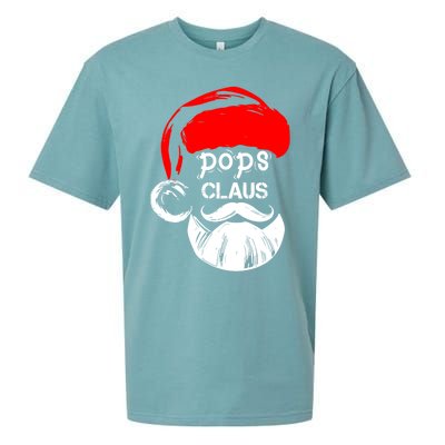 Pops Claus Christmas Pops Santa Claus Christmas Gift Sueded Cloud Jersey T-Shirt